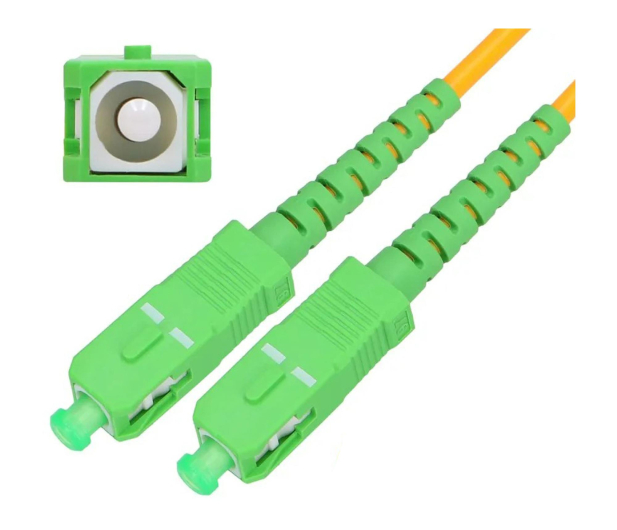 ExtraLink SC/APC-SC/APC Patchcord Jednomodowy Simplex G652D 3mm 1,5m - 1543719 - zdjęcie 2